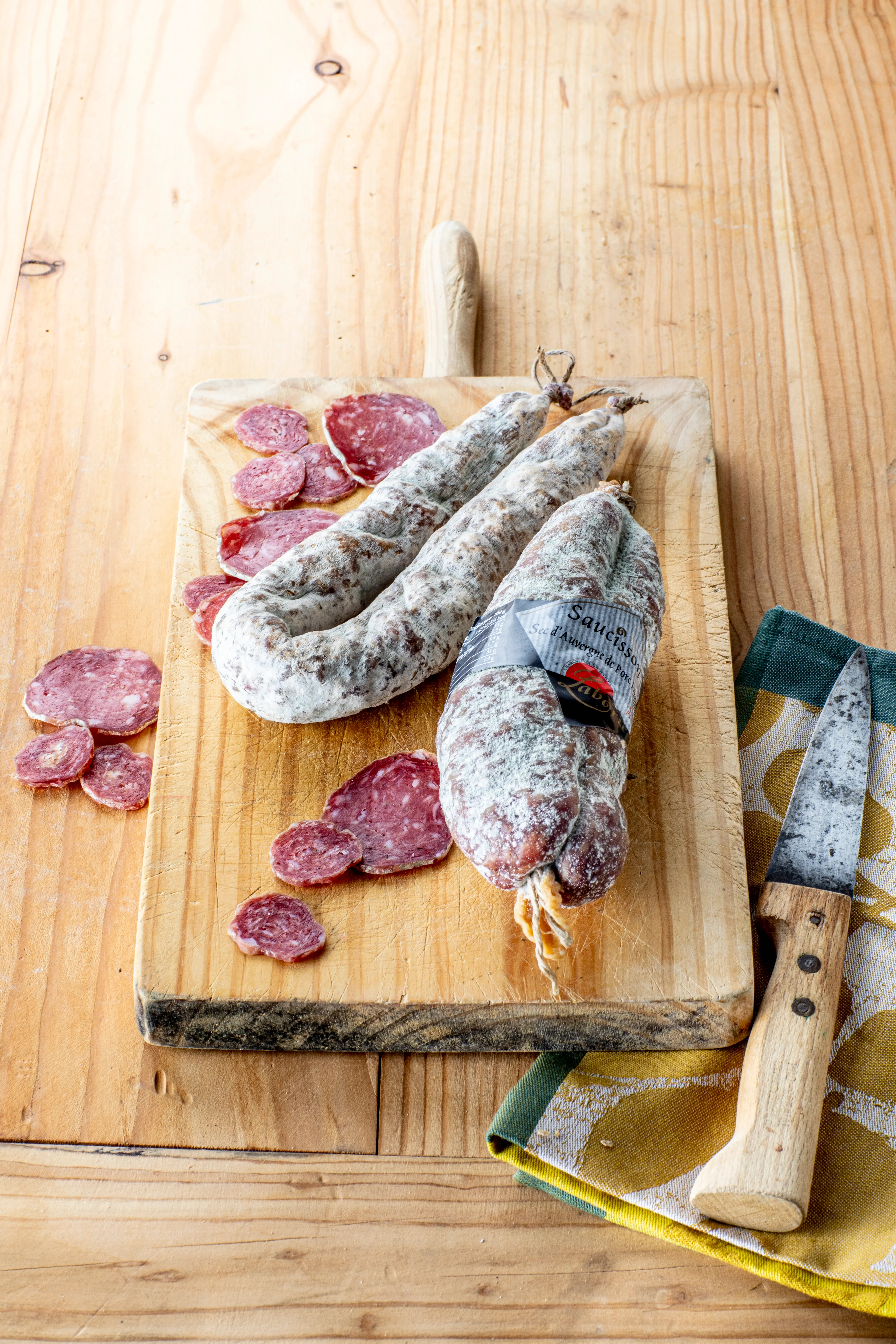 Gamme de saucissons des Salaisons du Haut-Mont
